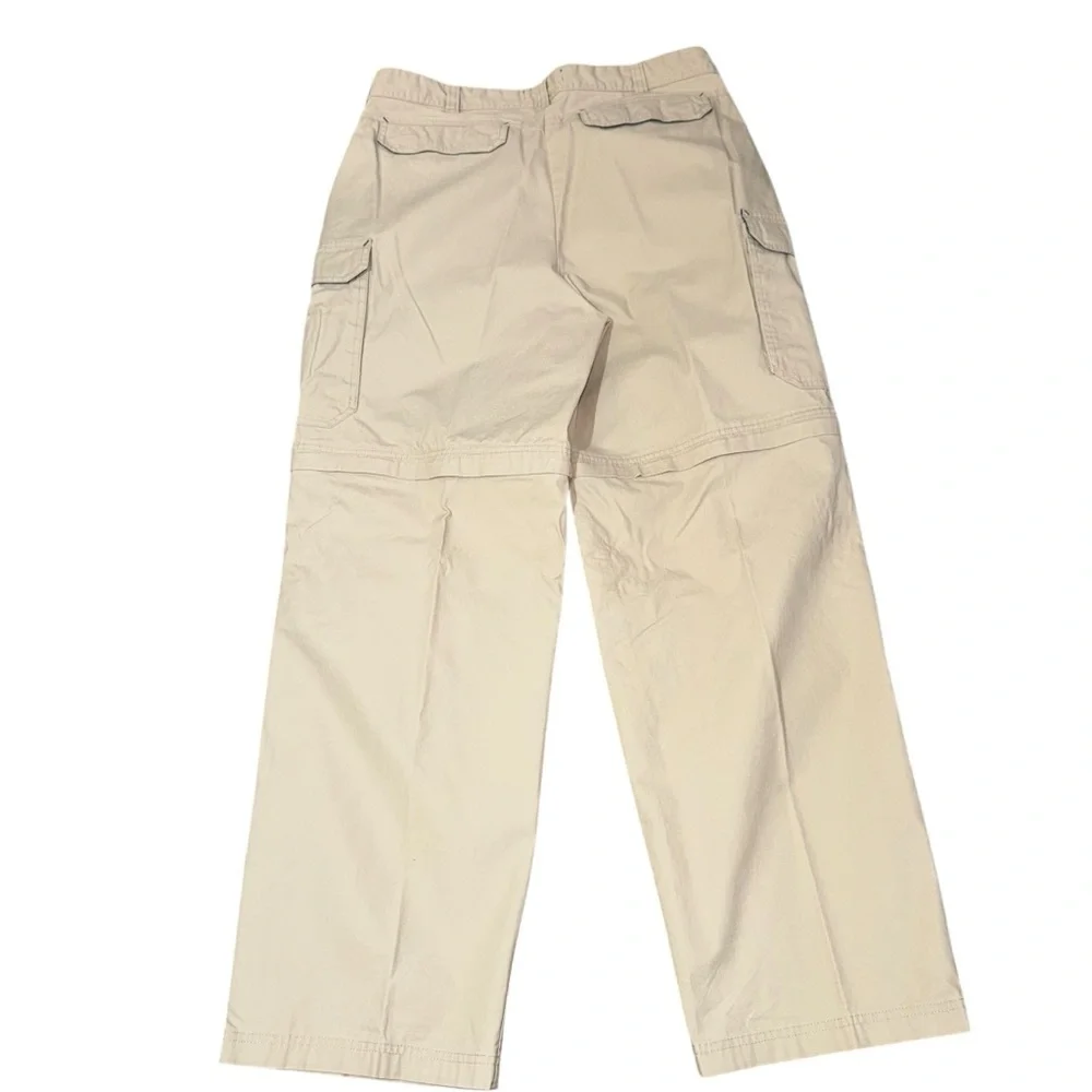 Gander Mtn 36x32 Convertible Cargo Pants Zip Off Khaki